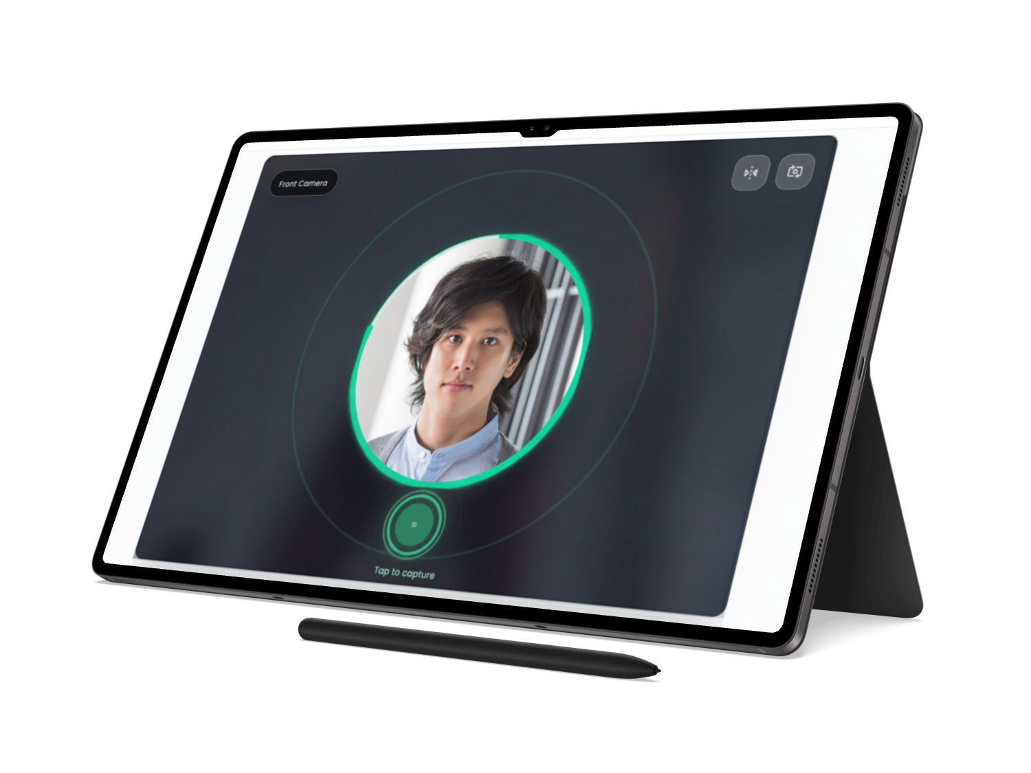 MeeeetUpで実現する非接触・スムーズな受付のイメージ
